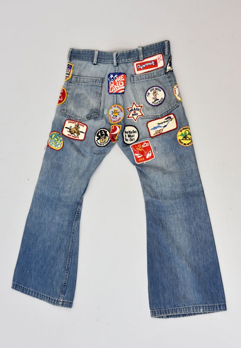 Bell-Bottom Jeans Patch