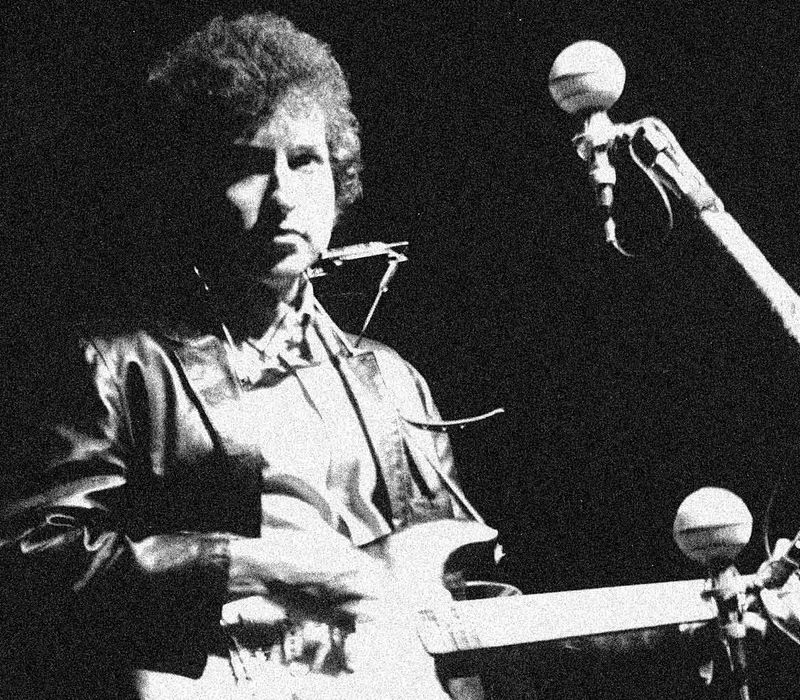 Bob Dylan at Newport Folk Festival 1965