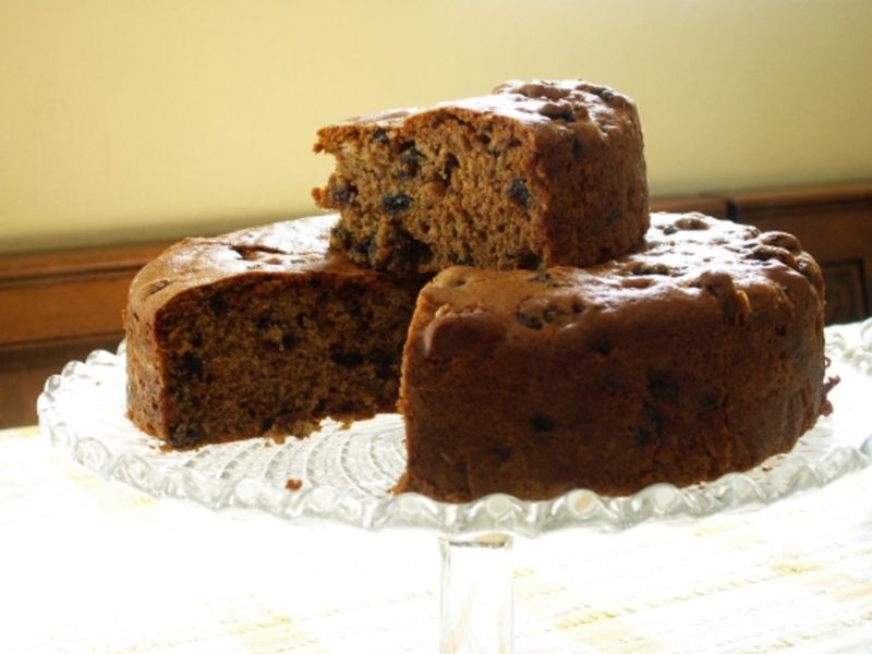 Eggless Fruit Cake