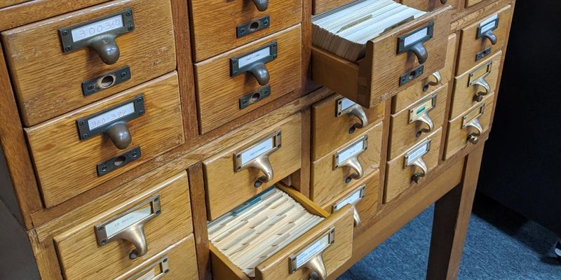 Library Card Catalog