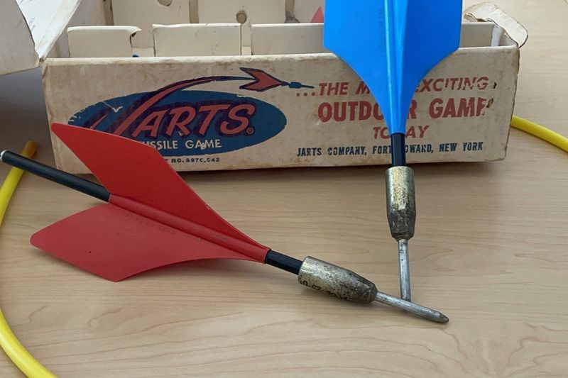 Playing with Lawn Darts