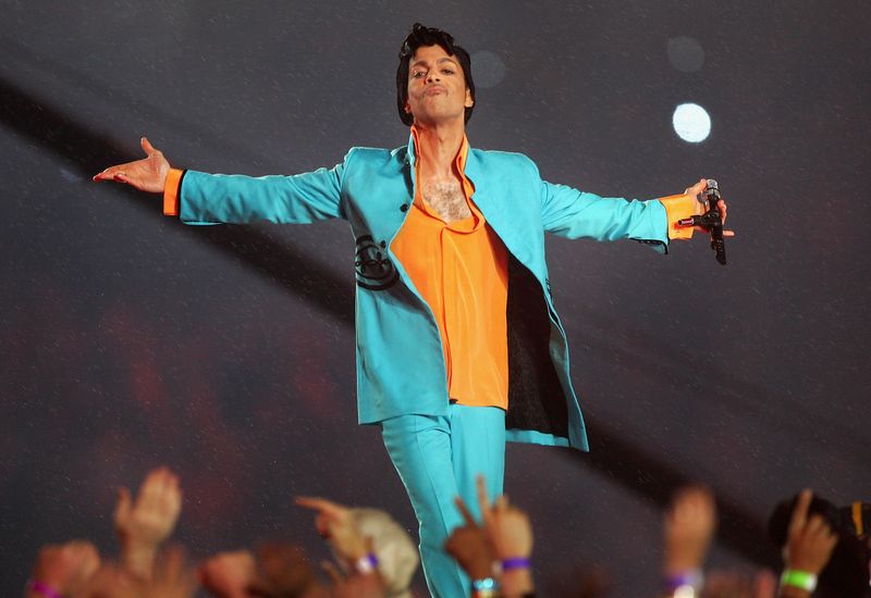 Prince at Super Bowl XLI 2007