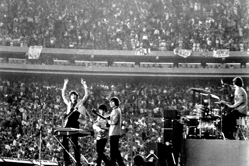 The Beatles at Shea Stadium 1965