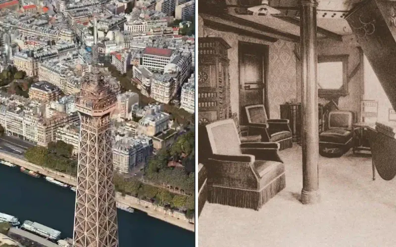 The Eiffel Tower's Secret Apartment