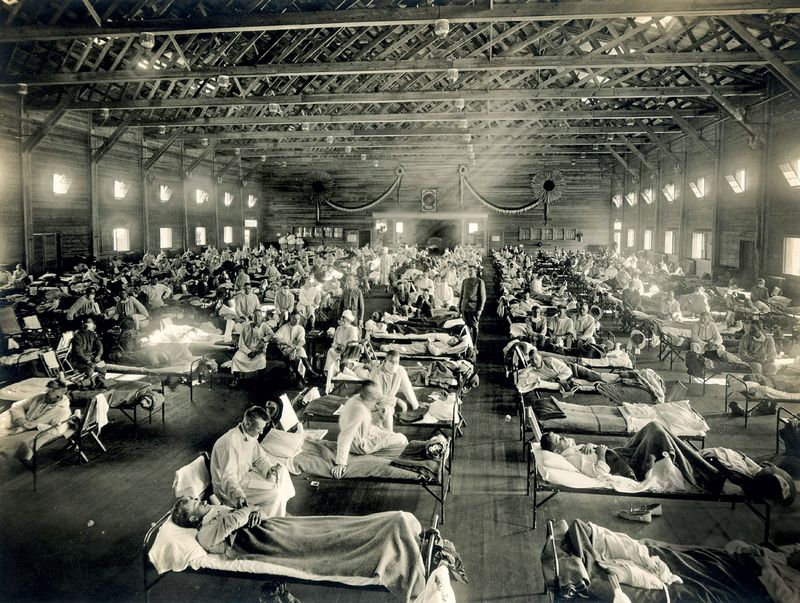 World War I Spanish Flu - 1918