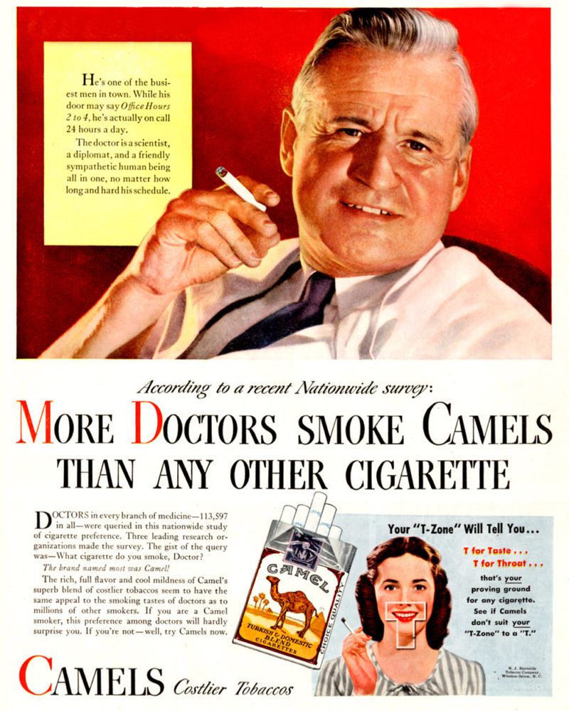 Camel’s Doctor-Recommended Cigarettes