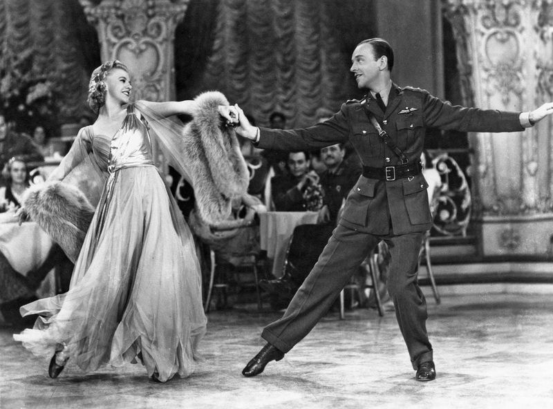 Fred Astaire and Ginger Rogers in 'Top Hat'