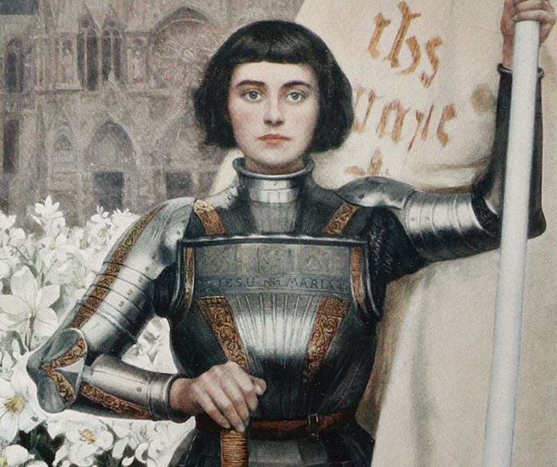 Joan of Arc Was Burned at the Stake for Witchcraft