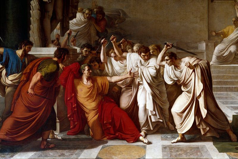 Julius Caesar Was Assassinated by His Close Friends