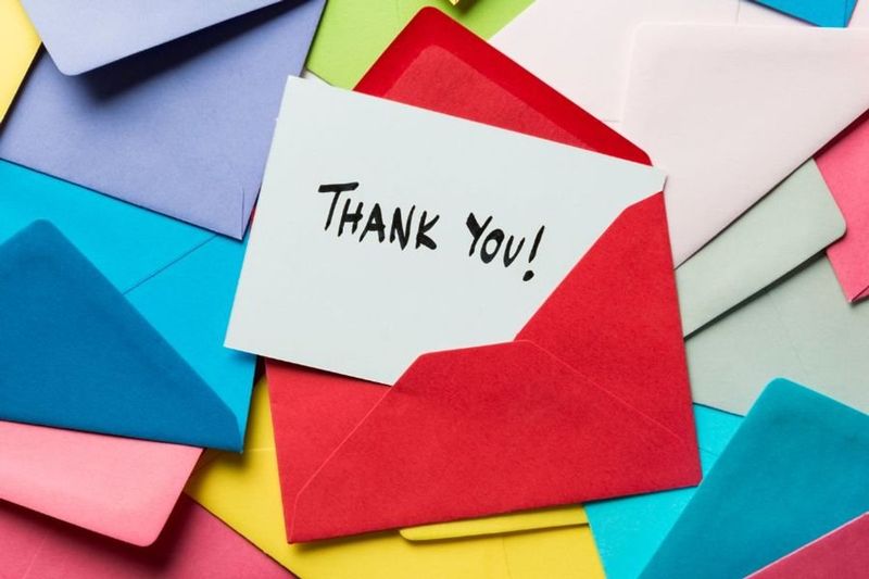 Sending Thank You Notes