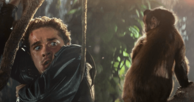The Monkey Swinging Scene in Indiana Jones and the Kingdom of the Crystal Skull