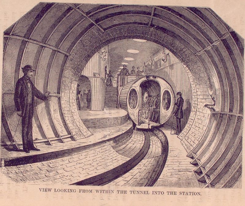 The Pneumatic Subway